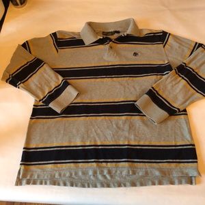 Timberland striped long sleeve polo men’s 2XL